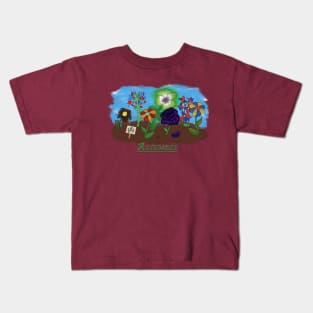 Flowers Assemble Kids T-Shirt